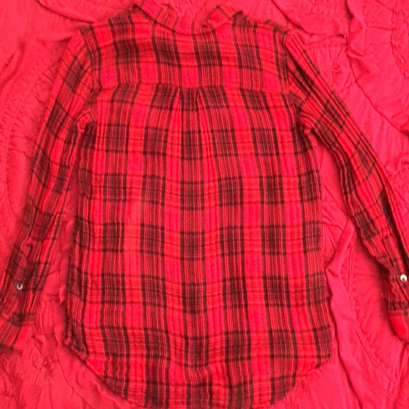 Madewell Classic Flannel Button Up Shirt - Picture 5 of 5